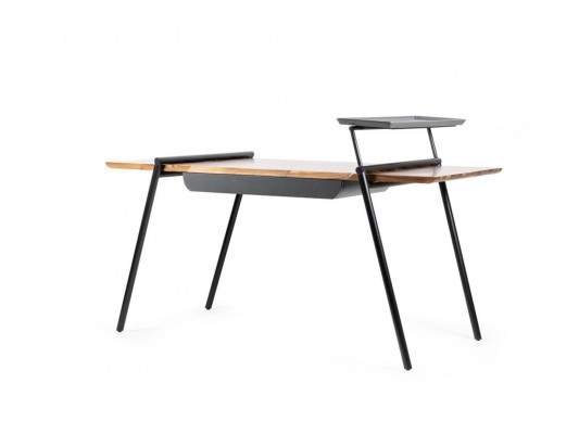 Kantoormeubilair Werktafel Bruin Bureau Hout Computertafel Tafel Inrichting