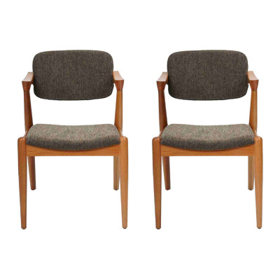 Luxe eetkamermeubels designer grijs 2x stoelen nieuw interieur modern stoelen