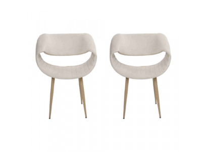 Moderne 2x stoelen gestoffeerde luxe fauteuil leunstoel eetkamer woonkamer nieuw