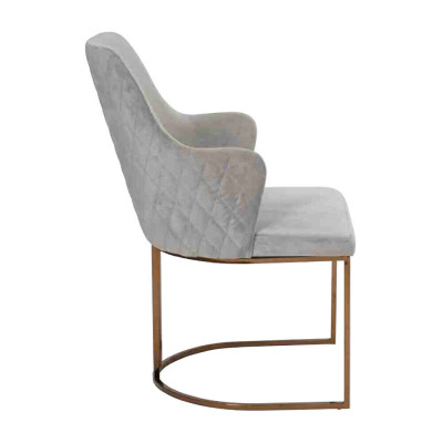 Moderne eetkamerstoel keukenstoelen Luxe ontwerp 2x stoelen Armstoelen Grijs Nieuw