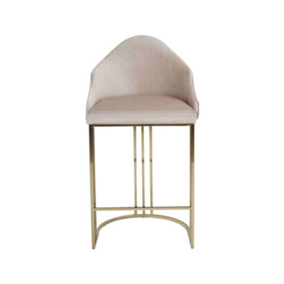 Luxe Eettafel Stoel Beige Armstoel Meubels Inrichting Zitkussen Stoelen