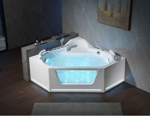Eckbadewanne Wanne Whirlpool Spa Binnenbad Whirlpool Badkuipen