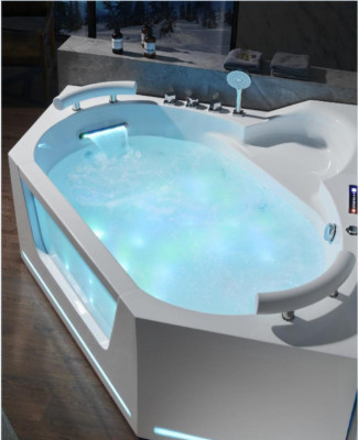 Eckbadewanne Wanne Whirlpool Spa Binnenbad Whirlpool Badkuipen