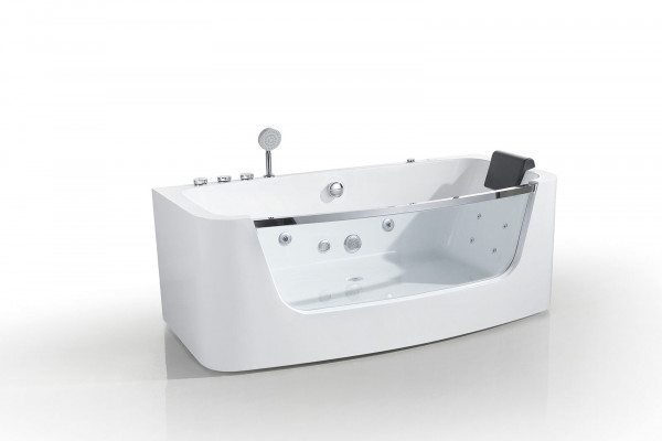 Luxe bubbelbad 150x80cm Glazen voorkant Badkuip Luxe badkuipen
