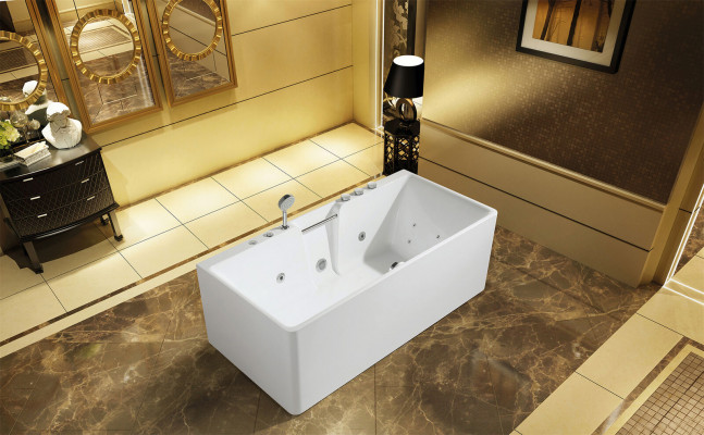Whirlpool Bad Luxe Bad Luxe Badkuip Ontspannen met Handvat 150x80