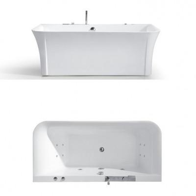 Badkuip Whirlpool Binnen Whirlpool Thuis Spa Witte Kuip