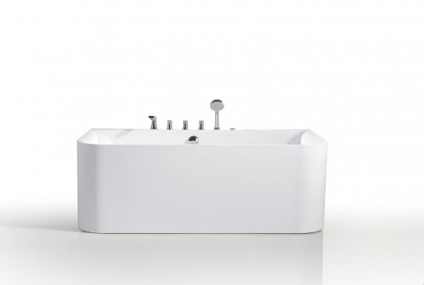 Badkuip Spa Badkamer 170x80 Badkuipen Wit Acryl Armaturen
