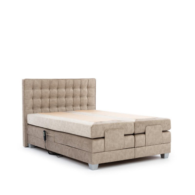 Luxe slaapkamer bed 160x200cm gestoffeerd bed textiel meubels nieuw