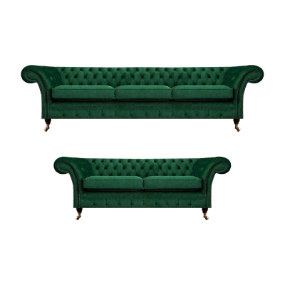 Sofa set 2-delig Bankstellen Chesterfield woonkamer banken 3+2 Zitmeubels