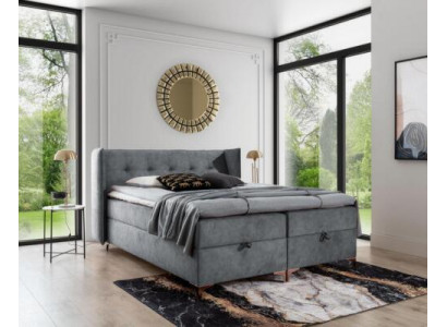 Boxspringbed 160x200cm gestoffeerde meubels Luxe bed Slaapkamerstijl Modern