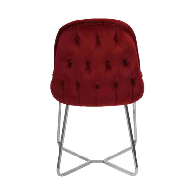 Moderne stoelen Luxe eetkamerinrichting Rood 6x stoelen Meubels Eetkamerstoel