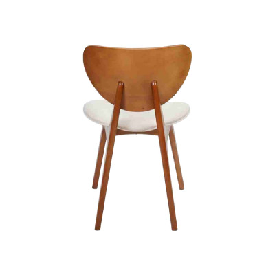 Moderne witte 6x stoelen houten stoel eetkamerstoelen zonder armleuningen nieuw