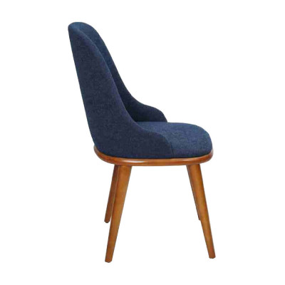 Luxe eetkamer Blauw 6x Stoelen Houten Meubels Stoelen Stijlvol Ontwerp Inrichting