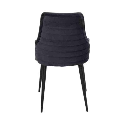 Moderne Zwarte Designer 4x Stoelen Luxe Eetkamerfauteuil Inrichting