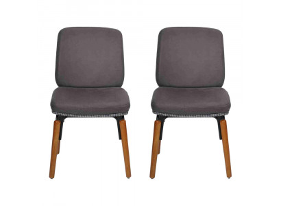 Eetkamerstoel Luxe 2x Stoelen Hoogwaardige Stoel Armstoel Meubel Houten Stoel
