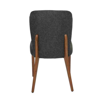 Moderne houten 2x stoelen luxe gestoffeerde designstoel fauteuil nieuw fauteuil gestoffeerd