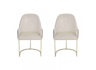 Gestoffeerde stoel 2x Stoelen Eetkamerstoel Hoogwaardige Keukenstoel Veelkleurig Modern