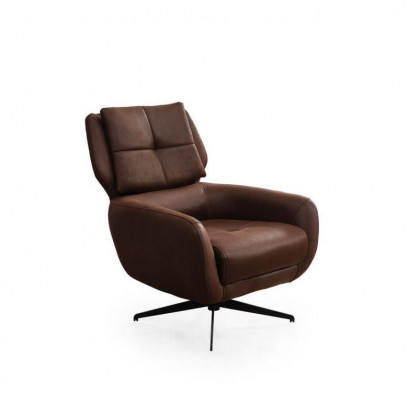 Woonkamer fauteuil oorfauteuil stoffen fauteuil stof bruin zits 1-zits.  Woonkamer fauteuil oorfauteuil stoffen fauteuil stof bruin zits 1-zits.