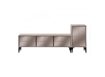 Sideboard TV-stand RTV Lowboard Wit Houten Tafel Meubels Woonkamer