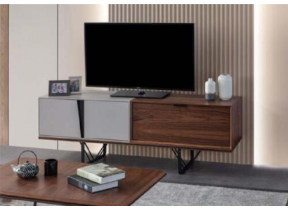 Woonkamer dressoir tv-standaard RTV laag dressoir bruine houten tafel meubels