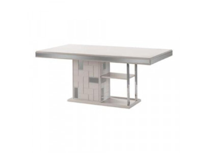 Luxe eettafel eettafel tafel eetkamer meubels eethoek hout wit