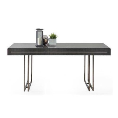 Moderne eettafel eettafel tafel eetkamer meubels hout grijs