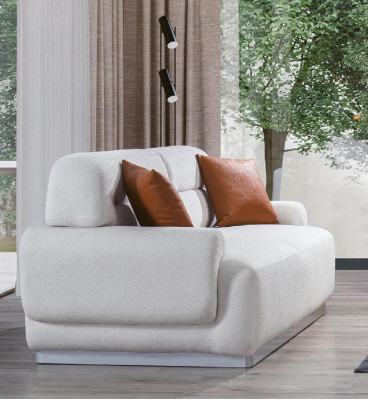 Driepersoons bankstel Stoffen bank Bank meubels Textiel 230 cm Stoffen bankstellen Sofas