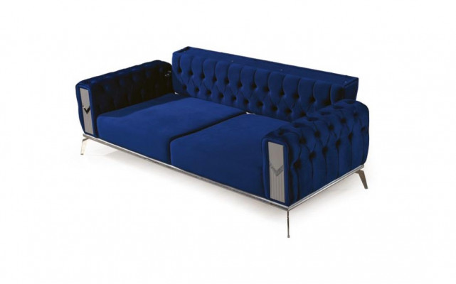 Sofa set bankstel meubels 3+3+1 salontafel 4-delig meubilair