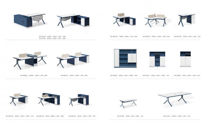 Tafel Kantoor Meubels Inrichting Tafels Callcenter 4 Werkplekken Bureau