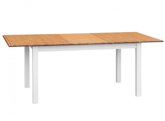 Houten boerderijtafel Eettafel Tafel Hout Tafels 150/197cm Eetkamer Uitschuifbaar