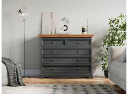 Ladenkasten Sideboards 5 laden Hoge kast Kast Plank Dressoir Sideboard Nieuw