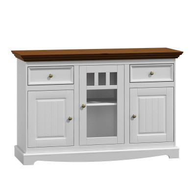 Kast Hout Kasten Woonkamer Dressoir Vitrine Klassieke commode Commodes