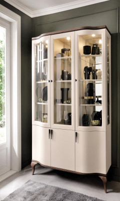 Kasten Vitrine Vitrines Hout Kostbare Luxe Glas Kast Hout Plank