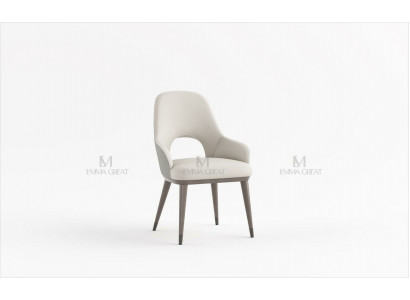 Stoelenset Zitkussen Meubel Eetkamerstoelen Leuning Hout Modern Luxe