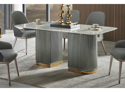 Ontwerp Eettafel Marmeren Stenen Tafel Moderne Eettafels Meubels 180x90 Tafels Nieuw