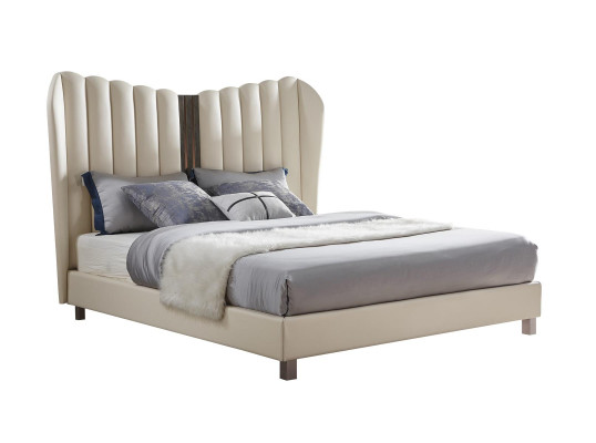 Beige slaapkamer bed klassiek bedframe ontwerp hotel luxe bedden nieuw