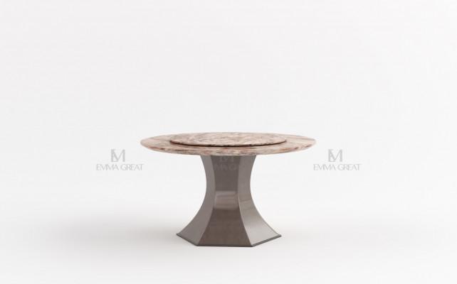 Ronde eettafel Ronde tafel Woonkamer Keuken 135cm Luxe marmeren ronde tafels