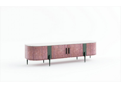 Designer tv-meubel dressoir ladekast lage plankenkast kast woonkamer rek