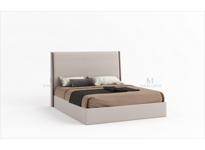 Ontwerpbed Slaapkamerbedden Textielhotel Luxe Bekleding Zitstofmeubelen