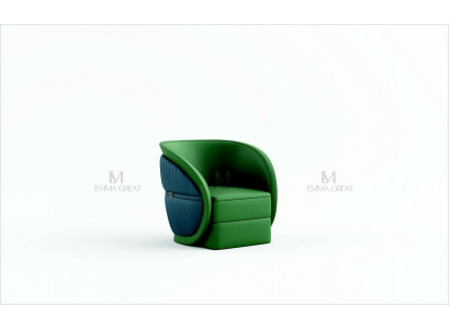 Fauteuil Ontwerp Bank Bank Relax Lederen Lounge Luxe Lederen Club Bekleding Zitter