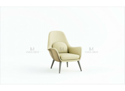 Fauteuil Leuning Stoel Kussen Stoel Designer Stoelen Eénzitter TV Lounge Club