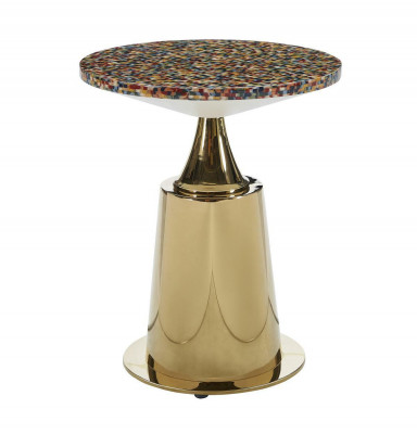 Bijzettafel Woonkamertafel Goud Luxe Modern Hout Ontwerp Tafels Meubels Luxe