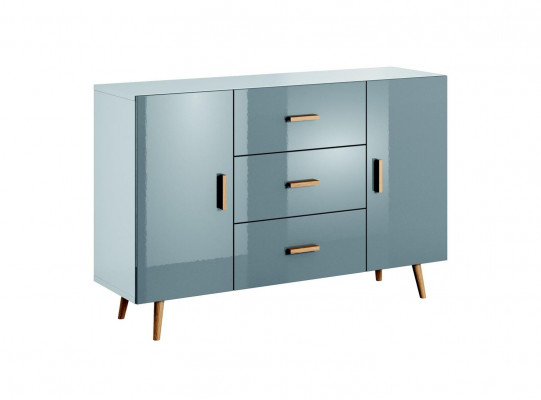 Kommode Brillo Kommoden Holz Schrank Sideboard Wohnzimmer Hochschrank Anrichte  Ladenkast Brillo Ladenkasten Houten kast Sideboard Woonkamer Hoge kast Dressoir