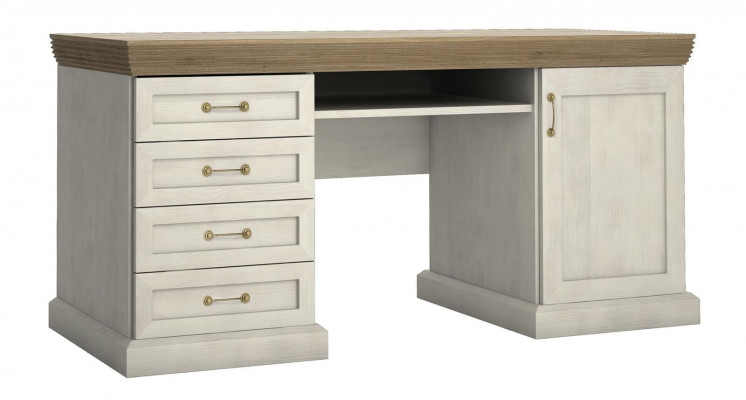 Houten bureau computertafel Houten kantoormeubelen Schrijftafels Bureau Computermeubelen