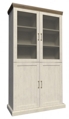 Vitrine dressoirs Vitrine dressoirs Kasten Glas Designer Kast Landhuis xxl