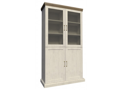 Vitrine dressoirs Vitrine dressoirs Kasten Glas Designer Kast Landhuis xxl