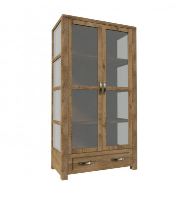 Woonkamerset Ontwerper woonkamer boekenkast dressoir vitrine 3-delig nieuw