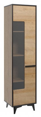 Woonkamer kijkt op schroeft designkasten glas meubilair Moderne vitrinekasten Vitrines Nieuw.