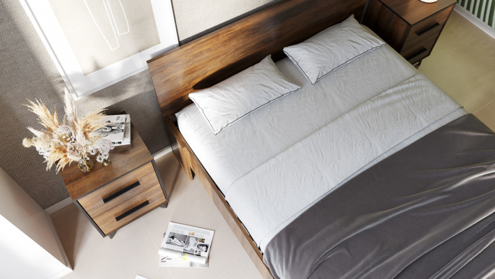 Luxe bedden tweepersoonsbed 160x200 cm Modern Style Design Hotelmeubels Italiaanse meubels