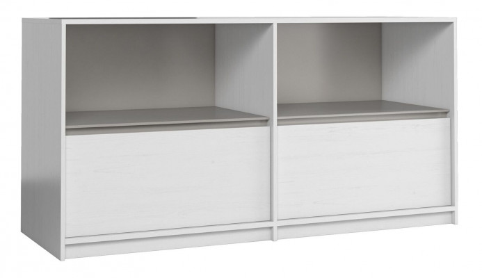 Ladenkast in verschillende kleuren 2 laden dressoir hoge ladekast ladenkasten
